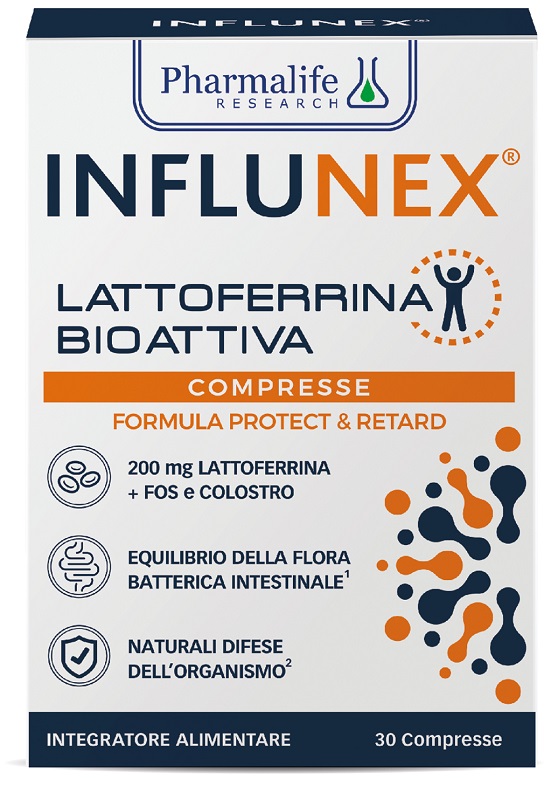 INFLUNEX LATTOFERRINA BIOATTIVA 30 COMPRESSE - Farmacia-flash.it