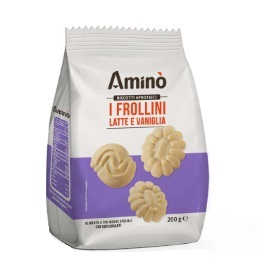 AMINO' I FROLLINI LATTE E VANIGLIA 200 G - Farmacia-flash.it
