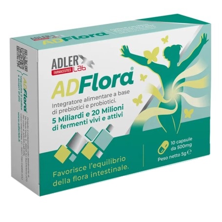 ADFLORA 10 CAPSULE - Farmacia-flash.it