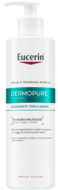 EUCERIN EIS DERMOP DETERGENTE TRIPLA AZIONE 400 ML - Farmacia-flash.it