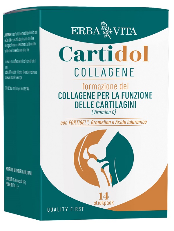 CARTIDOL COLLAGENE 14 BUSTINE - Farmacia-flash.it