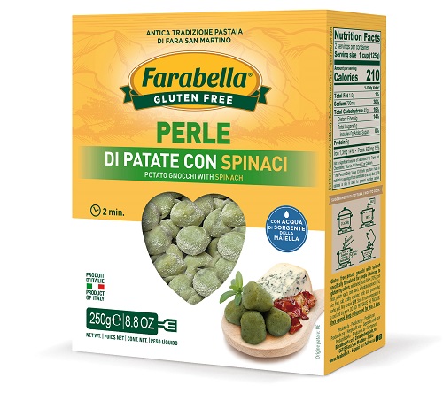 FARABELLA PERLE PATATE SPINACI 250 G - Farmacia-flash.it