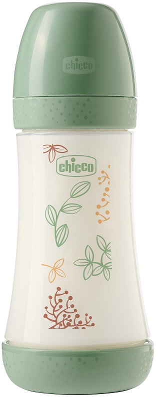 CHICCO BIBERON P5 ECO POLIPROPILENE DA 240 ML MEDIUM SILICONE - Farmacia-flash.it