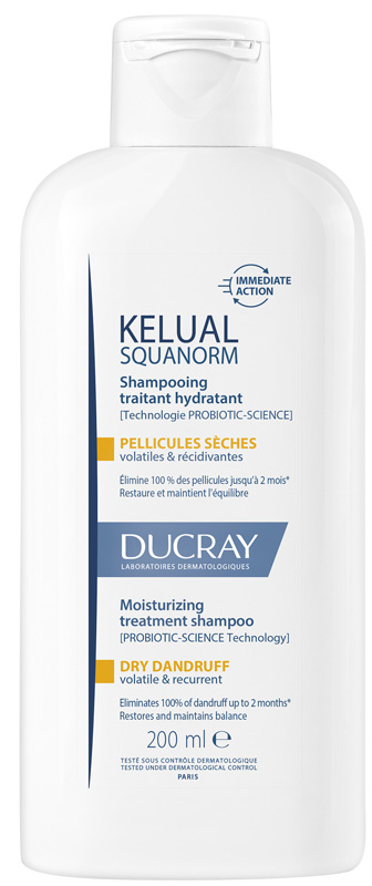 KELUAL SQUANORM SHAMPOO ANTI FORFORA SECCA 200 ML - Farmacia-flash.it