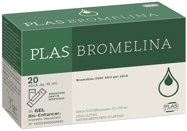 PLAS BROMELINA 20 STICK PACK - Farmacia-flash.it