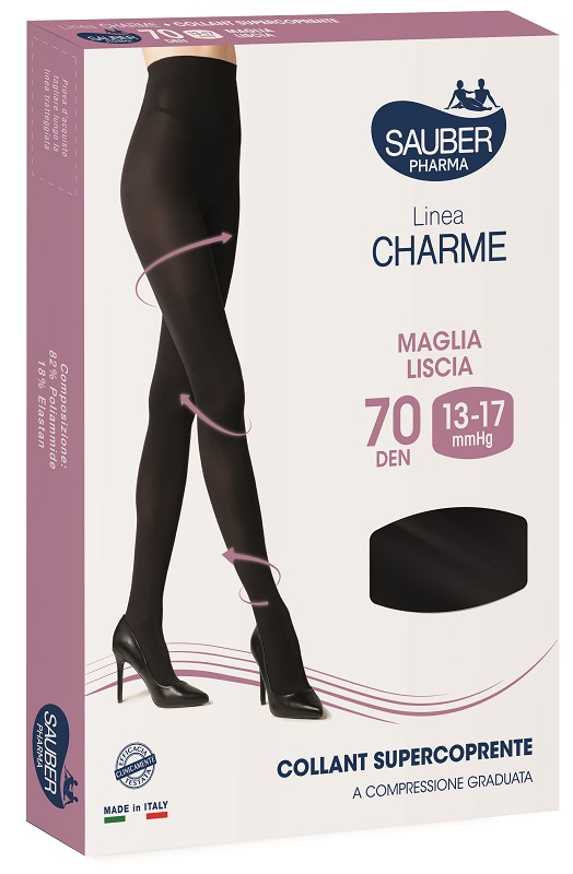 SAUBER CHARME COLLANT SUPERCOPRENTE 70 DENARI NERO 3 - Farmacia-flash.it