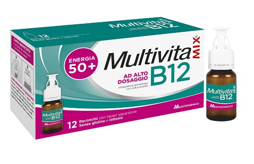 MULTIVITAMIX B12 12 FLACONCINI - Farmacia-flash.it