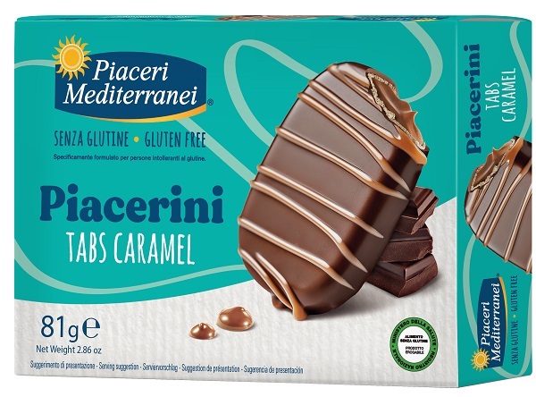 PIACERI MEDITERRANEI PIACERINI TABS CARAMEL 81 G - Farmacia-flash.it