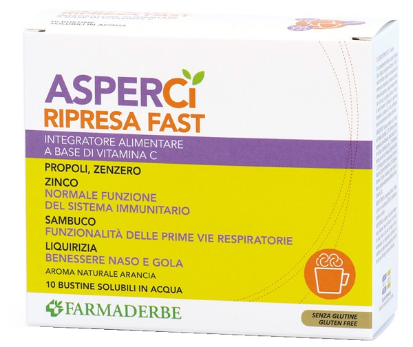 ASPER CI RIPRESA FAST 10 BUSTINE 5 G - Farmacia-flash.it