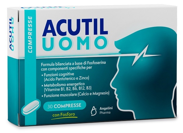 ACUTIL UOMO 30 COMPRESSE - Farmacia-flash.it