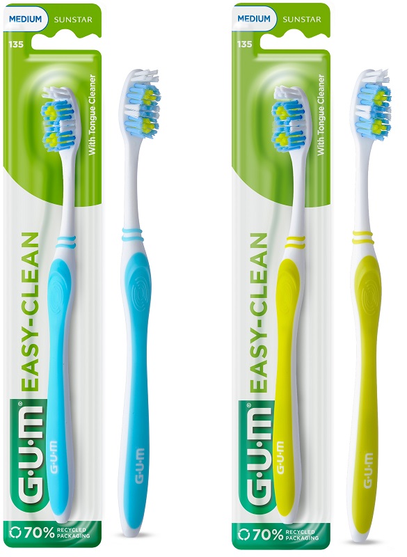 GUM EASY CLEAN TOOTHBRUSH - Farmacia-flash.it