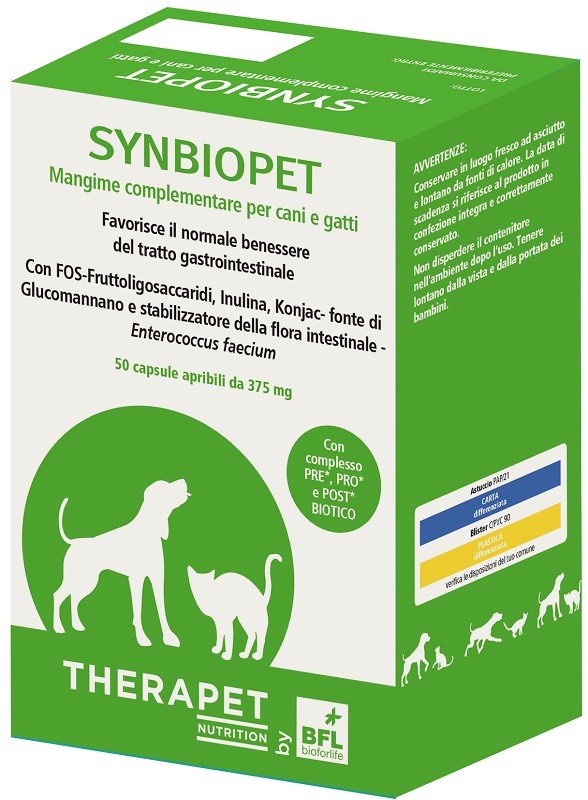 SYNBIOPET THERAPET 50 CAPSULE - Farmacia-flash.it