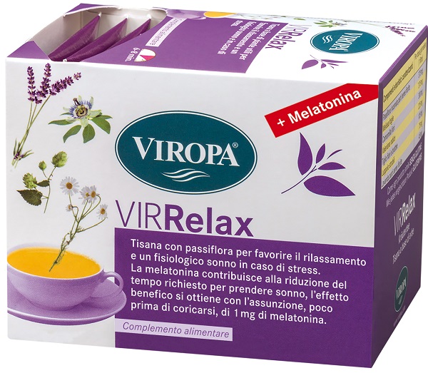 VIROPA VIR RELAX TISANA PASSIFLORA 15 FILTRI 6 G - Farmacia-flash.it