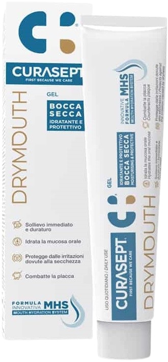 CURASEPT DRYMOUTH GEL 50 ML - Farmacia-flash.it