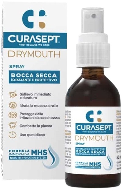 CURASEPT DRYMOUTH SPRAY 50 ML - Farmacia-flash.it