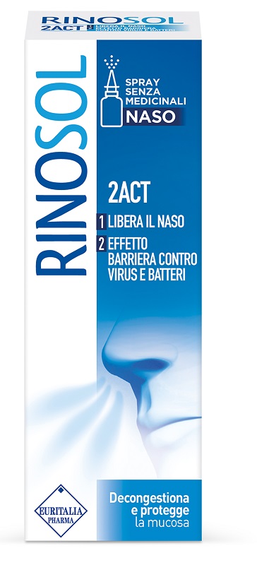 SPRAY NASALE RINOSOL 2ACT 15 ML - Farmacia-flash.it