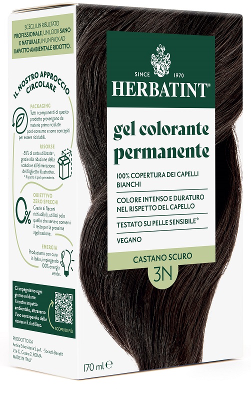 HERBATINT 3N CASTANO SCURO 170 ML - Farmacia-flash.it