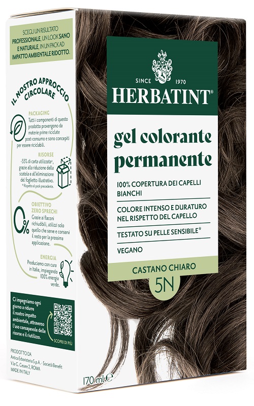 HERBATINT 5N CASTANO CHIARO 170 ML - Farmacia-flash.it