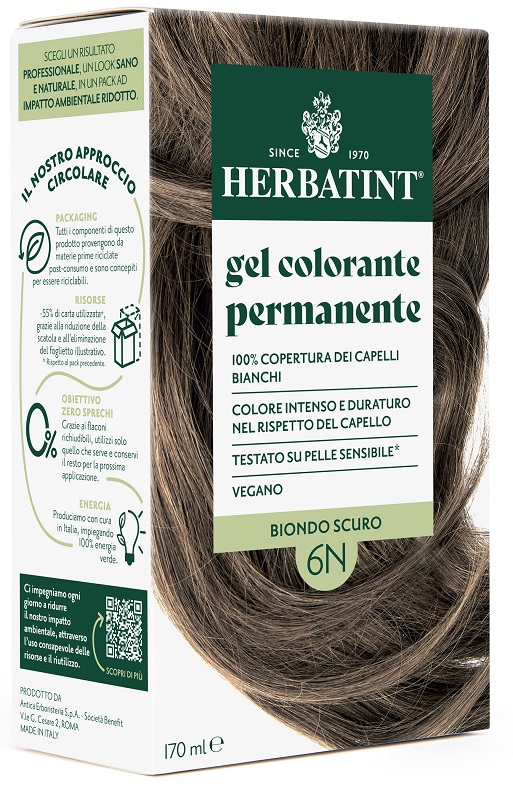HERBATINT 6N BIONDO SCURO 170 ML - Farmacia-flash.it