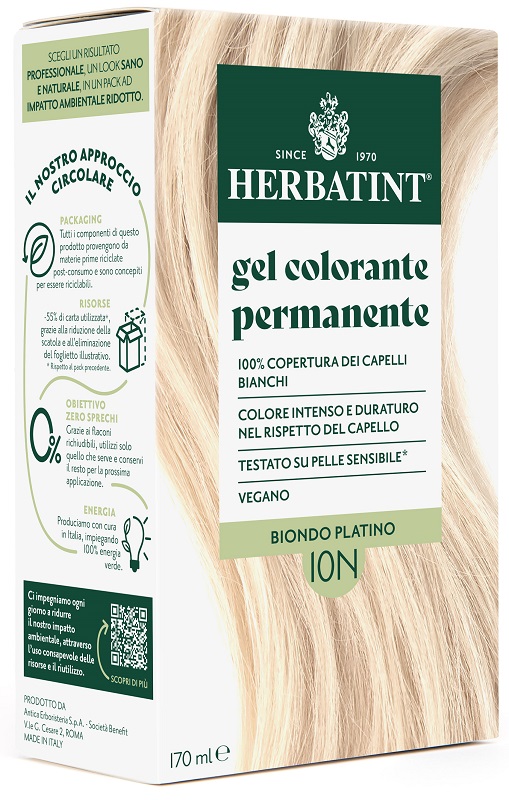 HERBATINT 10N BIONDO PLATINO 170 ML - Farmacia-flash.it