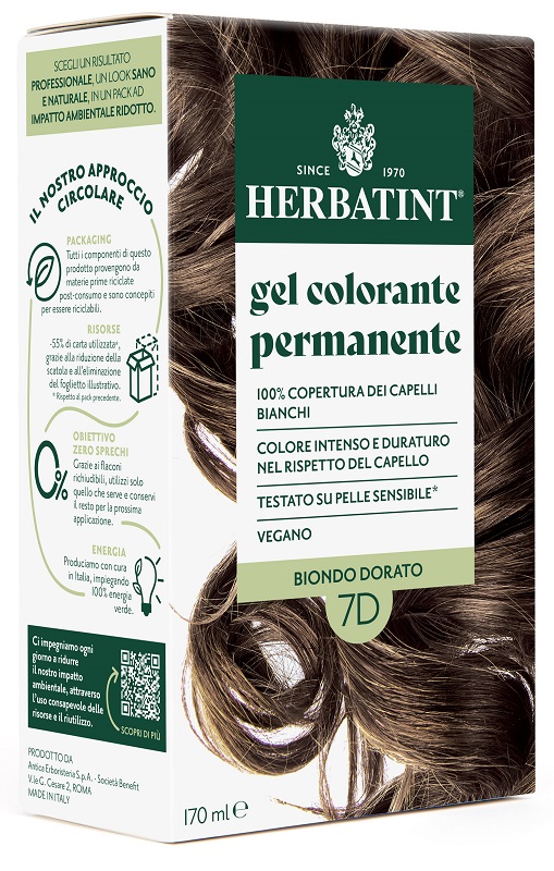 HERBATINT 7D BIONDO DORATO 170 ML - Farmacia-flash.it