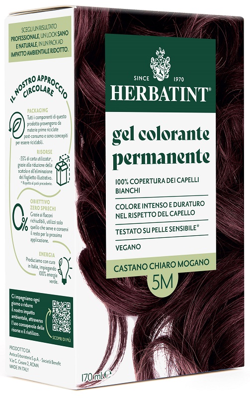 HERBATINT 5M CASTANO CHIARO MOGANO 170 ML - Farmacia-flash.it