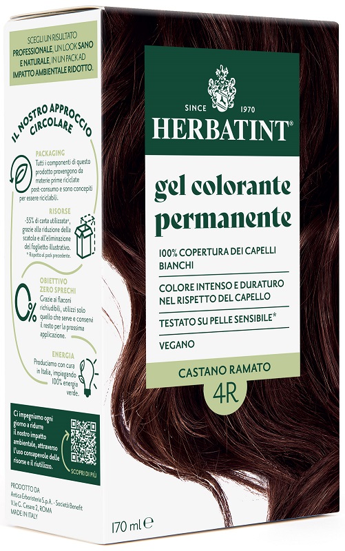 HERBATINT 4R CASTANO RAMATO 170 ML - Farmacia-flash.it