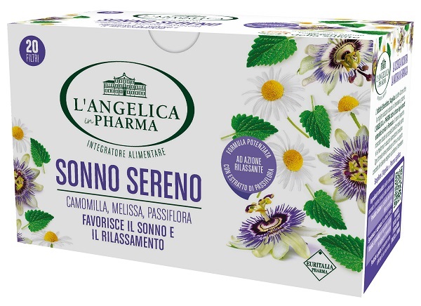 L'ANGELICA TISANA SONNO SERENO 20 FILTRI - Farmacia-flash.it