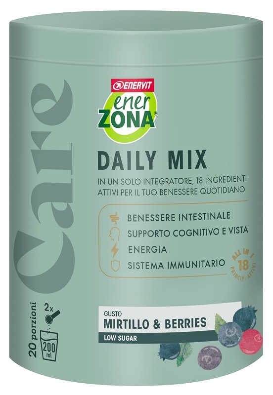 ENERZONA CARE DAILY MIX GUSTO MIRTILLO & BERRIES 400 G - Farmacia-flash.it