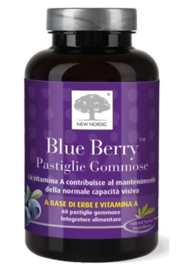 BLUE BERRY 60 PASTIGLIE GOMMOSE - Farmacia-flash.it