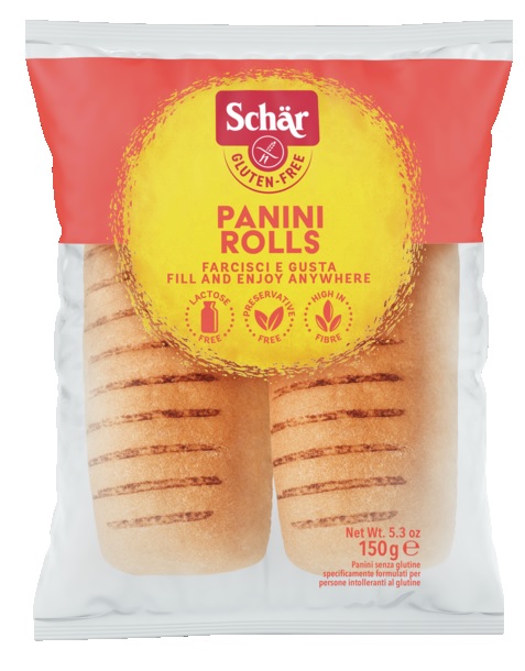 SCHAR PANINI ROLLS 2 PEZZI DA 75 G - Farmacia-flash.it