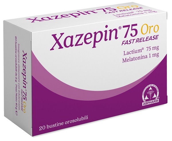 XAZEPIN 75 ORO FAST RELEASE 20 BUSTINE - Farmacia-flash.it