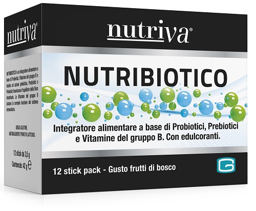 NUTRIVA NUTRIBIOTICO 12 STICK PACK - Farmacia-flash.it