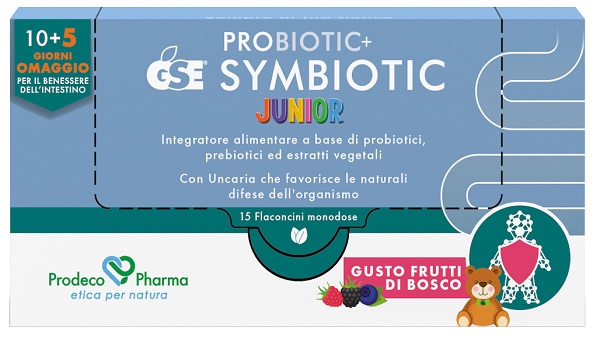 PROBIOTIC+ GSE SYMBIOTIC JUNIOR 15 FLACONCINI - Farmacia-flash.it