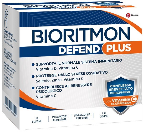 BIORITMON DEFEND PLUS 14 BUSTINE - Farmacia-flash.it