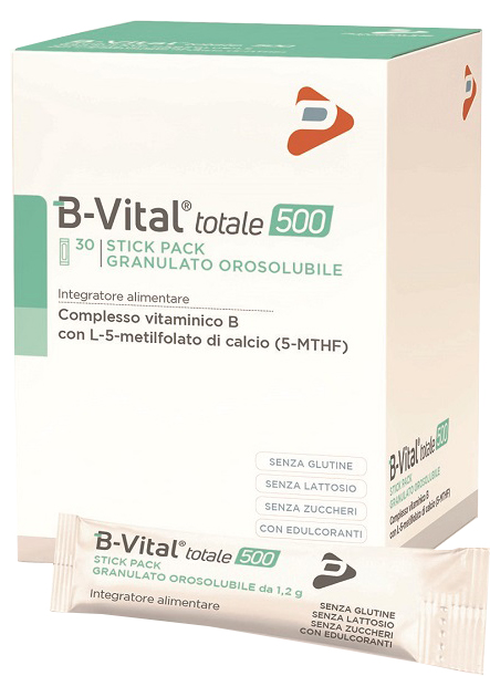 B-VITAL TOTALE 500 30 STICK PACK DA 1,2 G - Farmacia-flash.it