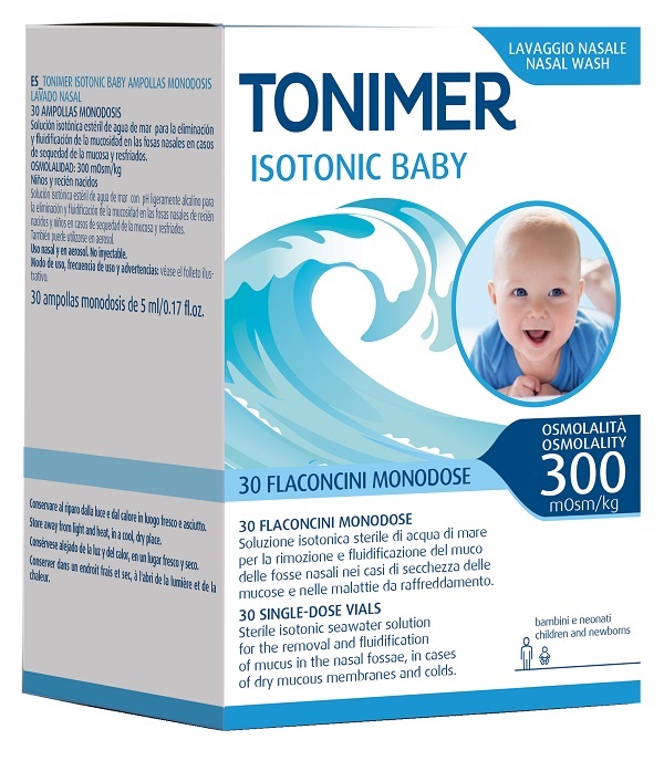TONIMER ISOTONIC 300 BABY 12FL - Farmacia-flash.it