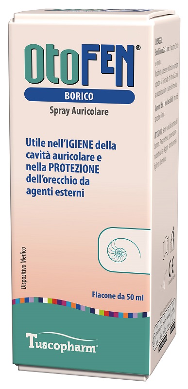 OTOFEN BORICO SPRAY AURICOLARE 50 ML - Farmacia-flash.it