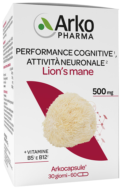 ARKOCAPSULE LION'S MANE 60 CAPSULE - Farmacia-flash.it
